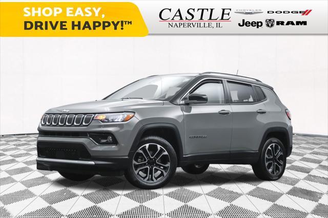 used 2022 Jeep Compass car, priced at $22,777