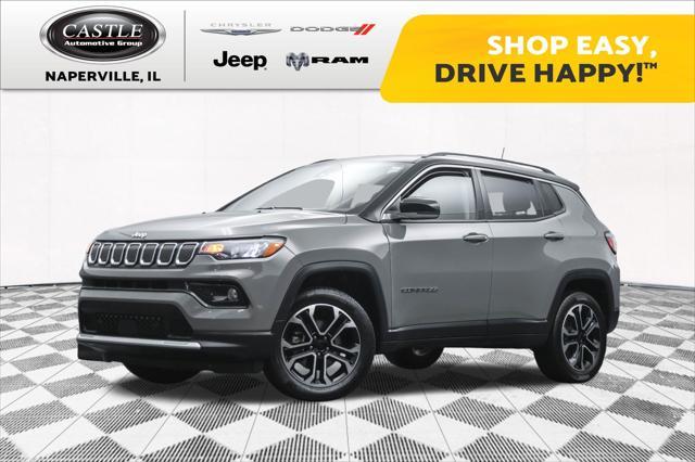 used 2022 Jeep Compass car, priced at $22,277