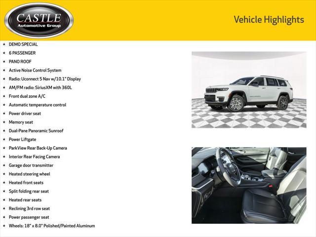 new 2025 Jeep Grand Cherokee L car, priced at $42,977