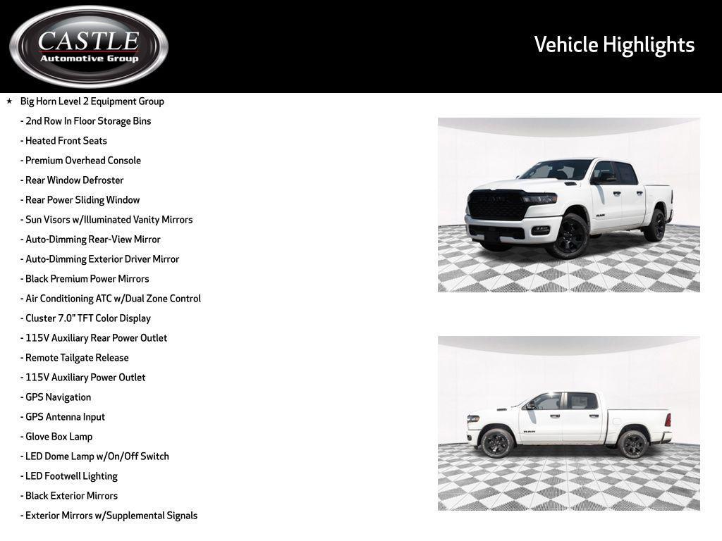 new 2026 Ram 1500 car, priced at $55,389