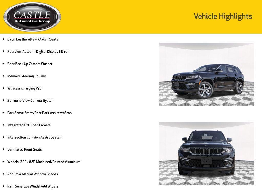 new 2025 Jeep Grand Cherokee car, priced at $42,499
