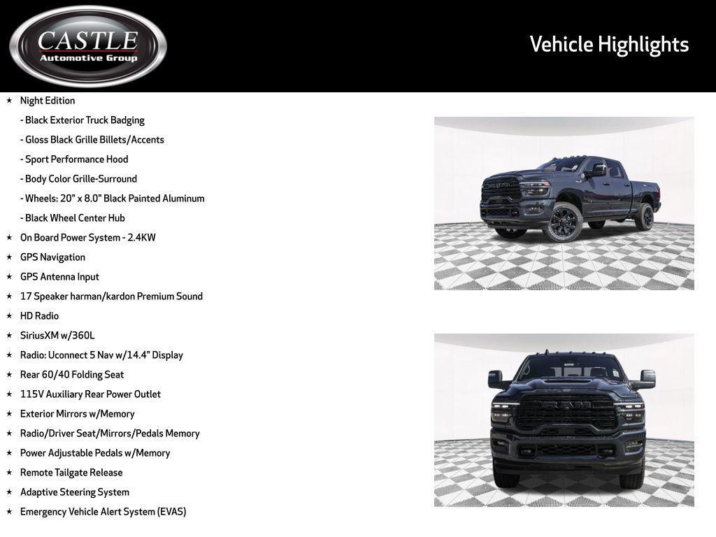 new 2026 Ram 2500 car, priced at $71,148