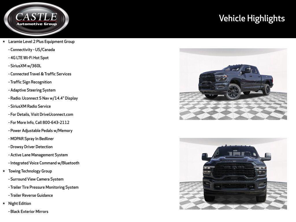 new 2026 Ram 2500 car, priced at $71,148