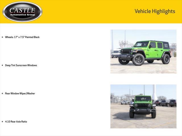 new 2025 Jeep Wrangler car, priced at $46,614