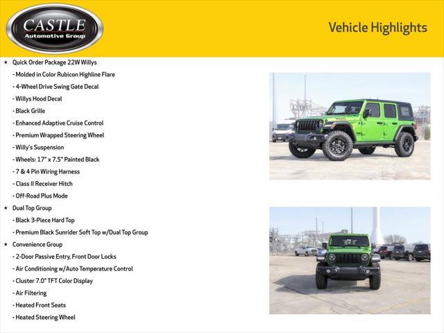 new 2025 Jeep Wrangler car, priced at $46,614