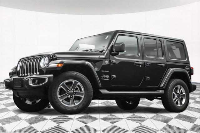 used 2021 Jeep Wrangler Unlimited car, priced at $34,477