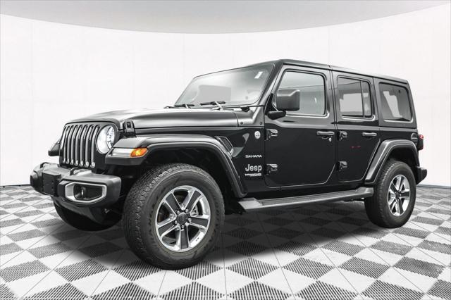 used 2021 Jeep Wrangler Unlimited car, priced at $34,477