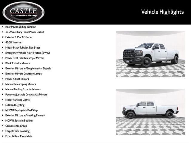 new 2025 Ram 3500 car, priced at $69,085