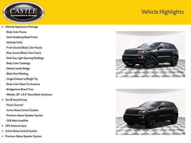 used 2021 Jeep Grand Cherokee car, priced at $24,977