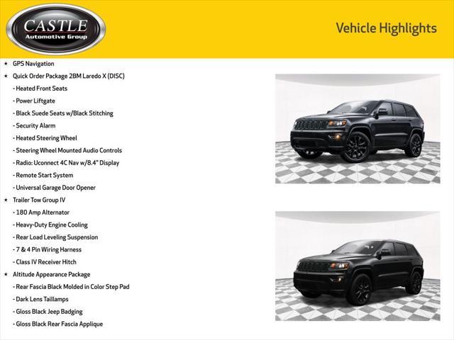 used 2021 Jeep Grand Cherokee car, priced at $24,977
