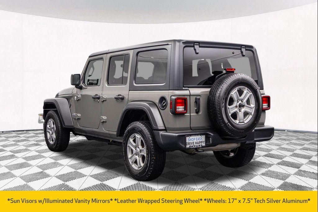 used 2021 Jeep Wrangler Unlimited car, priced at $24,977