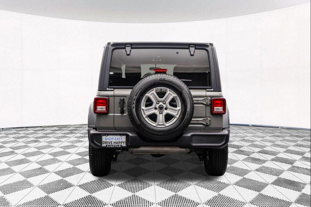 used 2021 Jeep Wrangler Unlimited car, priced at $24,977