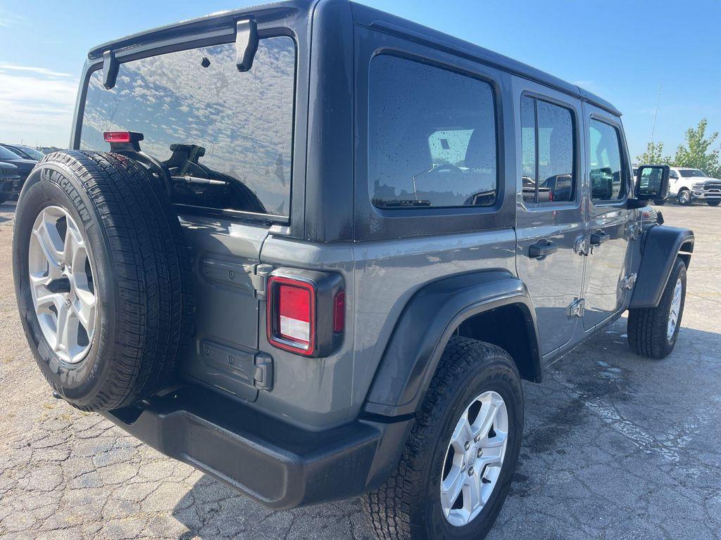 used 2021 Jeep Wrangler Unlimited car, priced at $26,877