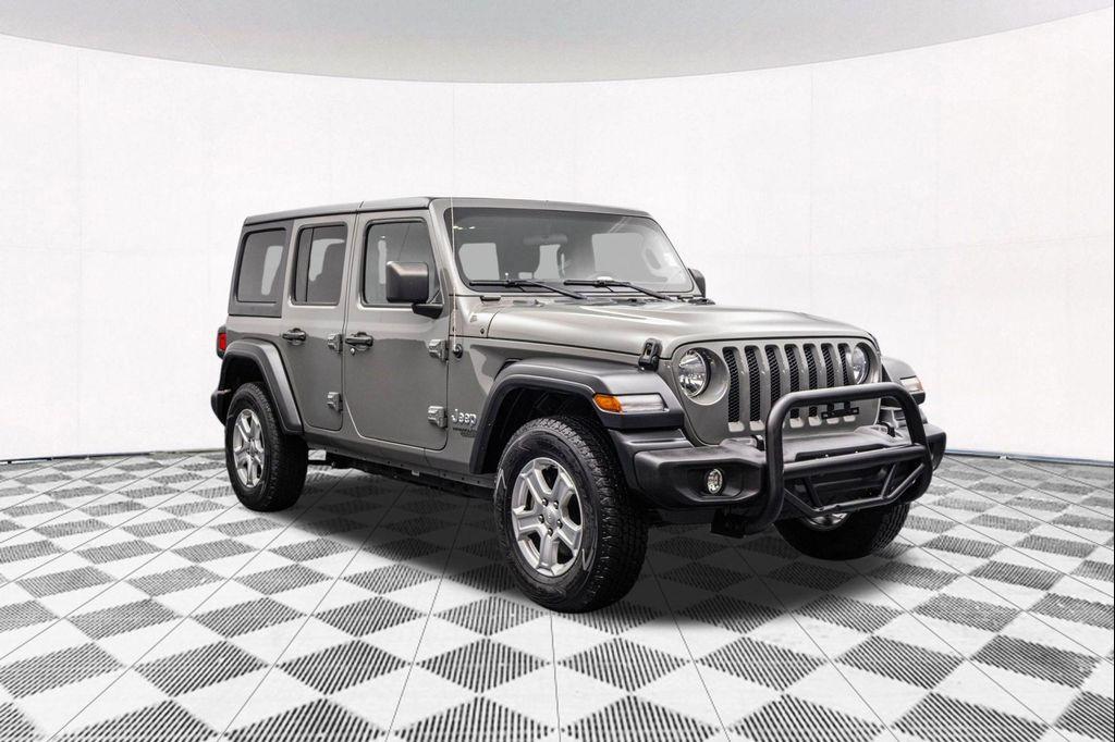 used 2021 Jeep Wrangler Unlimited car, priced at $24,977