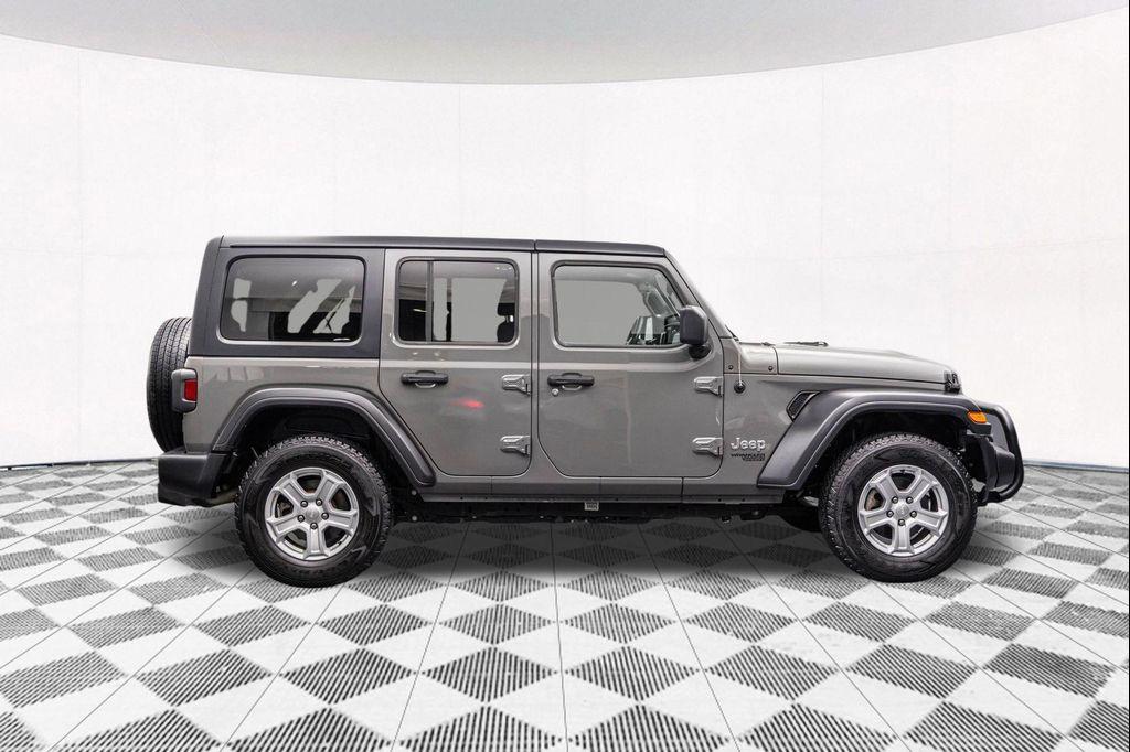 used 2021 Jeep Wrangler Unlimited car, priced at $24,977
