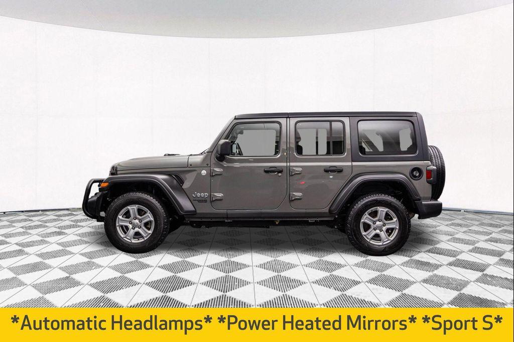 used 2021 Jeep Wrangler Unlimited car, priced at $24,977