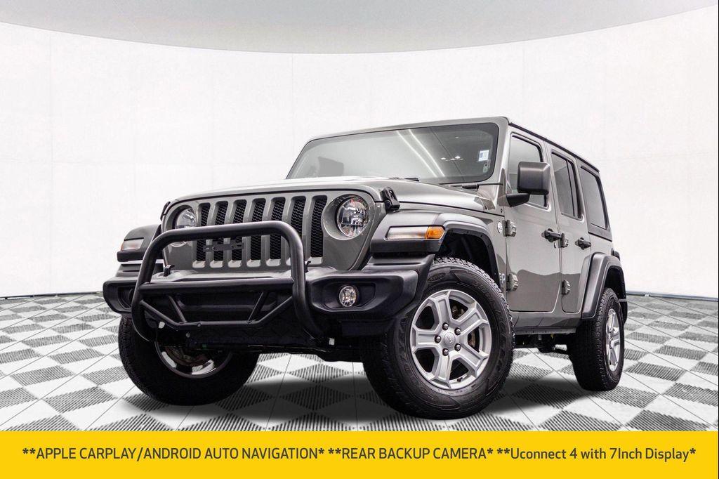 used 2021 Jeep Wrangler Unlimited car, priced at $24,977