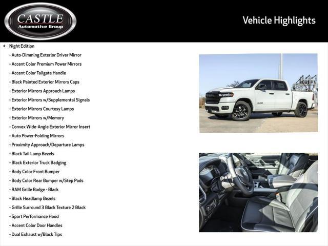 new 2025 Ram 1500 car, priced at $59,871