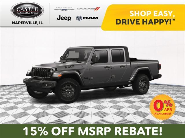 new 2024 Jeep Gladiator car, priced at $41,478