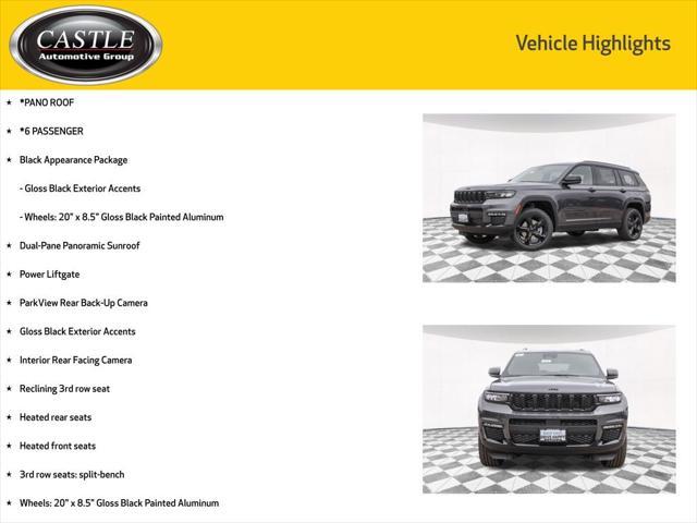 new 2025 Jeep Grand Cherokee L car, priced at $47,974