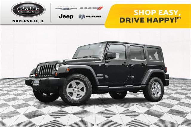 used 2012 Jeep Wrangler Unlimited car, priced at $13,777