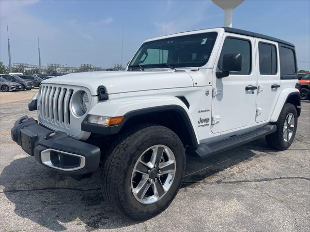 used 2020 Jeep Wrangler Unlimited car, priced at $28,677