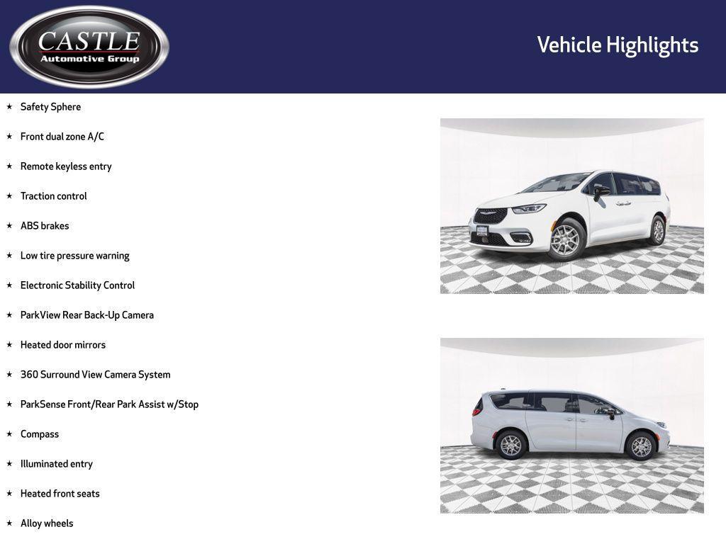 new 2026 Chrysler Pacifica car, priced at $38,914