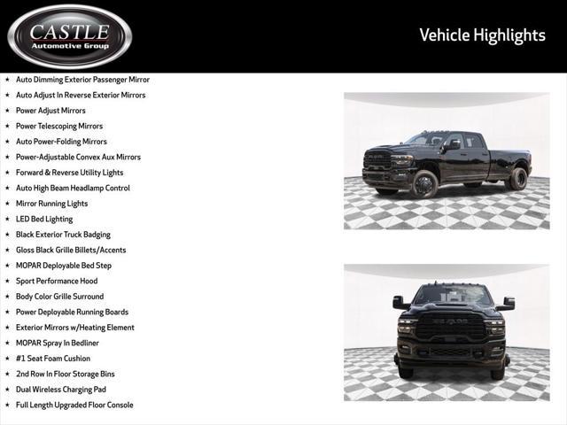 new 2025 Ram 3500 car, priced at $89,510