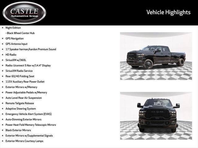 new 2025 Ram 3500 car, priced at $89,510