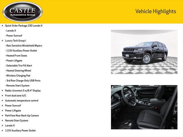 new 2025 Jeep Grand Cherokee L car, priced at $39,263