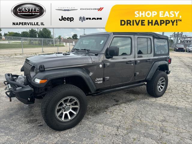 used 2018 Jeep Wrangler Unlimited car, priced at $23,977