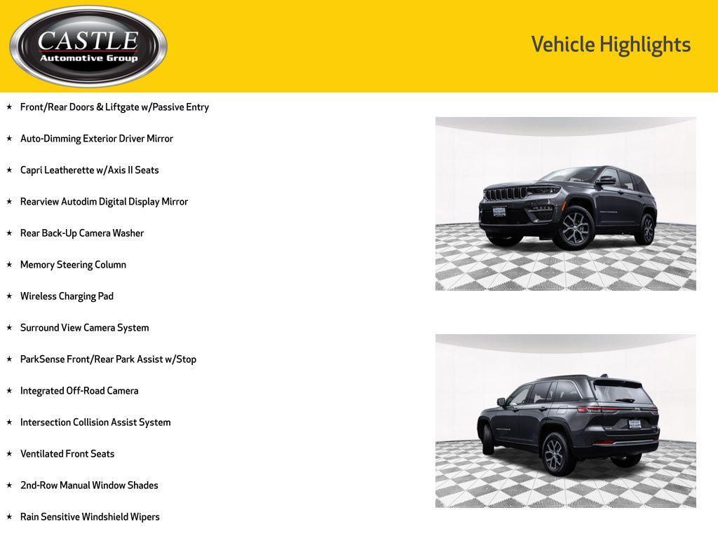 used 2024 Jeep Grand Cherokee car, priced at $37,977