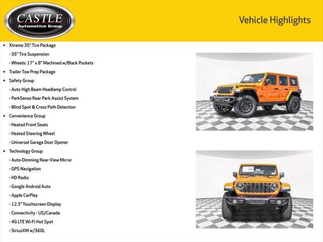 new 2025 Jeep Wrangler car, priced at $64,540
