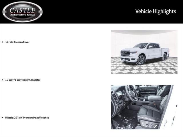 new 2025 Ram 1500 car, priced at $74,983