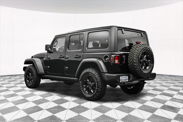 used 2021 Jeep Wrangler car, priced at $31,677