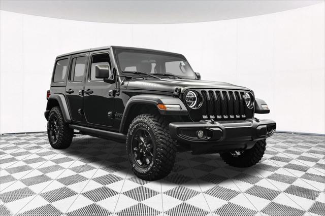 used 2021 Jeep Wrangler car, priced at $31,677