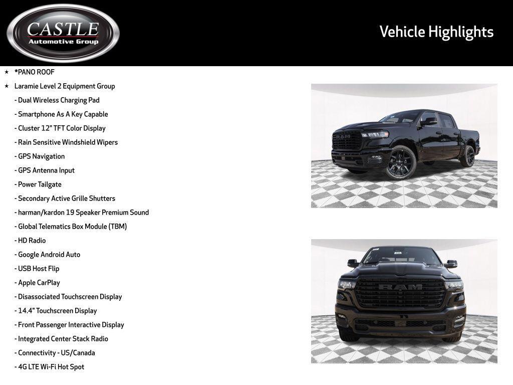 new 2026 Ram 1500 car, priced at $62,128