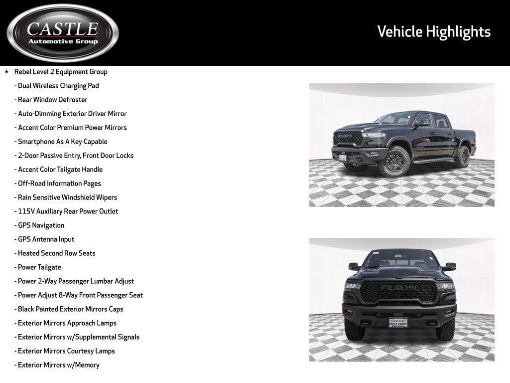 new 2026 Ram 1500 car, priced at $64,271