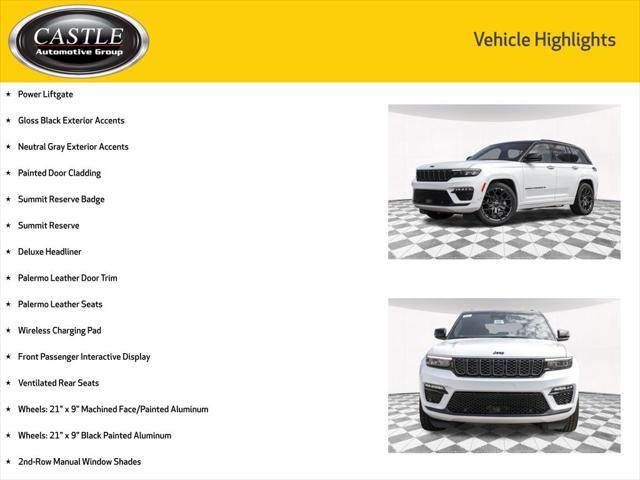 new 2025 Jeep Grand Cherokee car, priced at $60,089