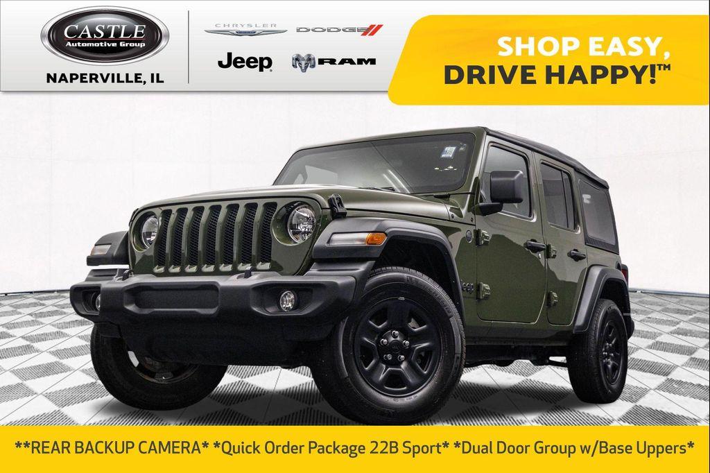 used 2023 Jeep Wrangler car, priced at $29,977