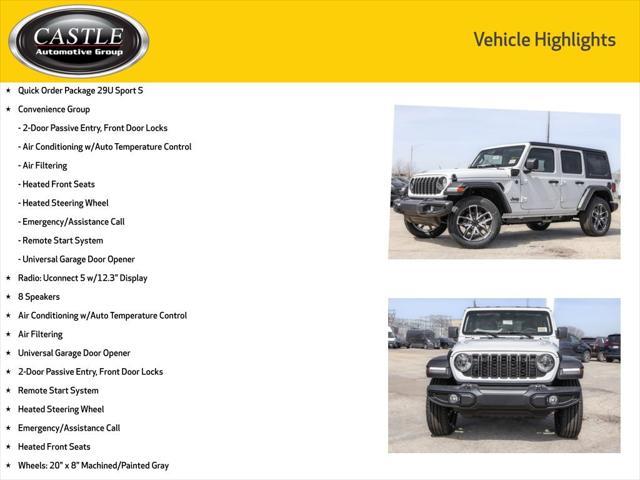 new 2025 Jeep Wrangler 4xe car, priced at $46,133
