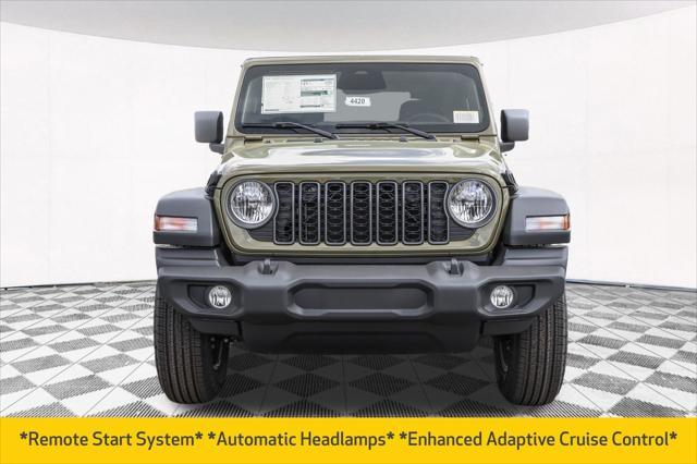 new 2025 Jeep Wrangler car, priced at $38,405