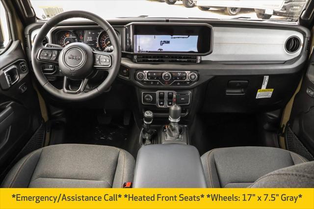 new 2025 Jeep Wrangler car, priced at $38,405