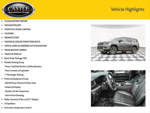 used 2023 Jeep Wagoneer car, priced at $56,977