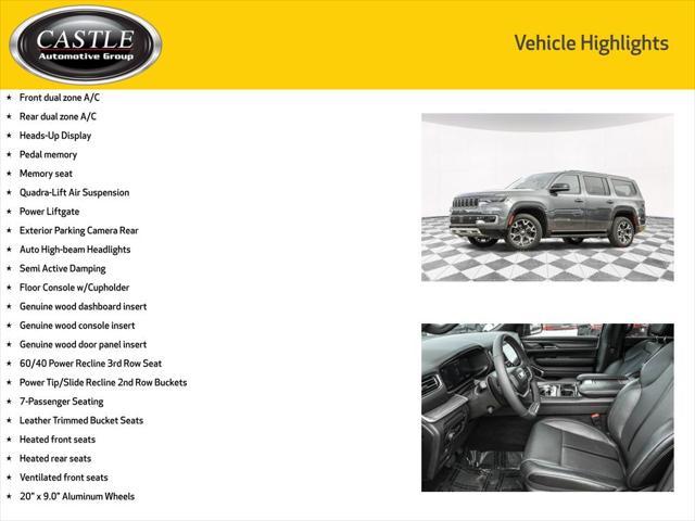 used 2023 Jeep Wagoneer car, priced at $56,977