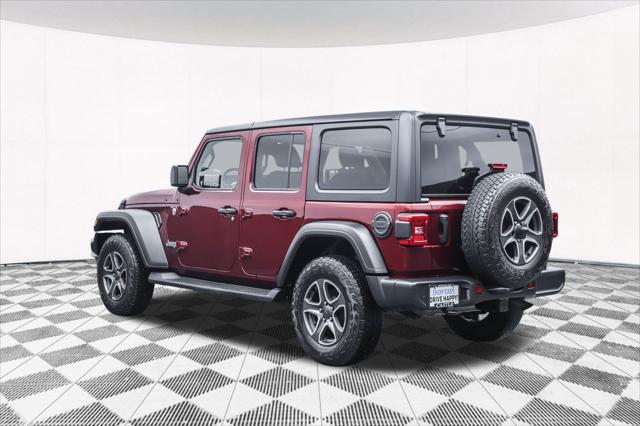 used 2021 Jeep Wrangler Unlimited car, priced at $30,977