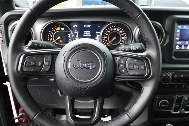 used 2021 Jeep Wrangler Unlimited car, priced at $30,977