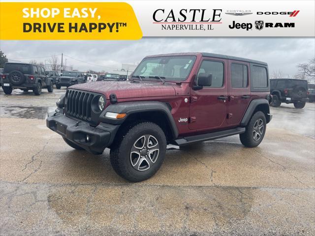 used 2021 Jeep Wrangler Unlimited car, priced at $30,977