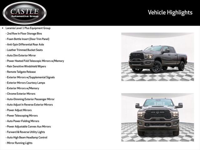 new 2025 Ram 2500 car, priced at $67,371