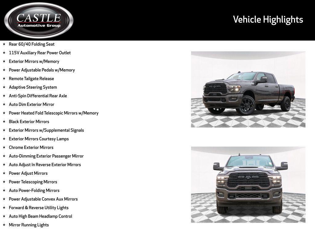new 2025 Ram 2500 car, priced at $58,805